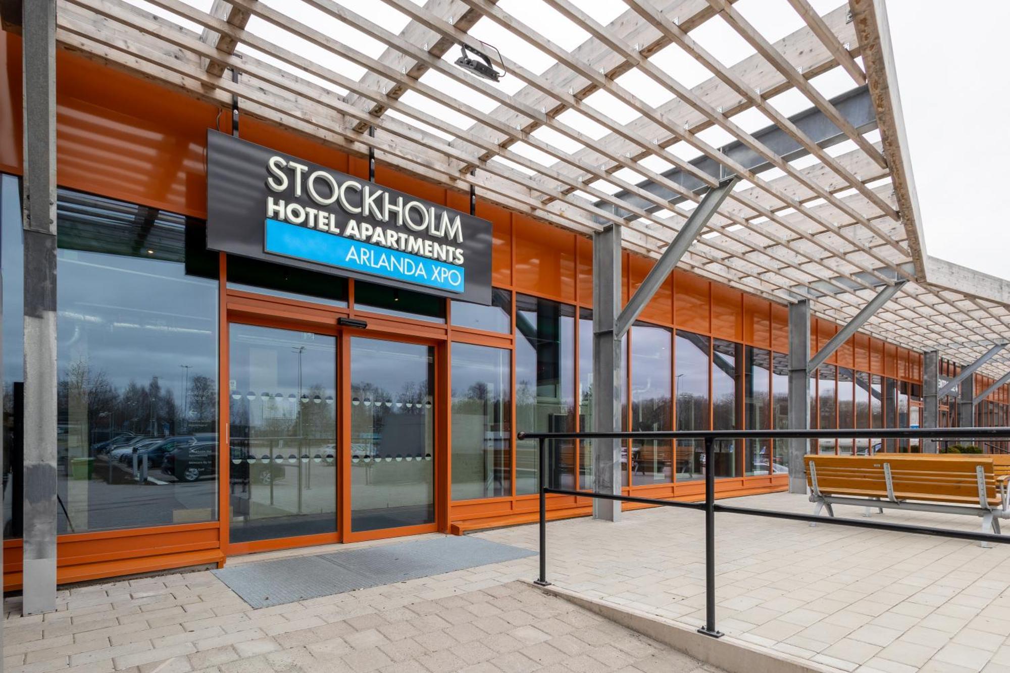 Stockholm Hotel Apartments Arlanda Xpo Exterior foto